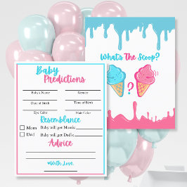 アイスクリームの性別予測とアドバイス