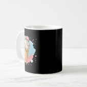 アイスクリームの水彩販売3 コーヒーマグカップ (正面左)