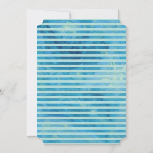 アイスクリームの社会的なバースデーパーティ招待状-男の子 招待状 (裏面)