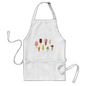 アイスクリームの範囲 スタンダードエプロン (正面)