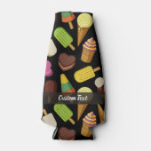 アイスクリームの背景 ボトルクーラー (正面)