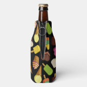 アイスクリームの背景 ボトルクーラー (ボトル裏面)