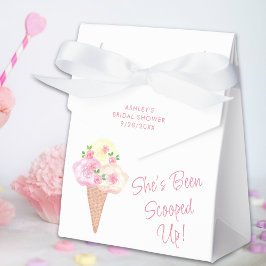 アイスクリームの花嫁シャワー かわいいアイスクリームをテーマにした花嫁のシャワーボックス フェイバーボックス