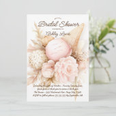 アイスクリームの花束、アイスクリームのほっぺの赤み 招待状 (スタンド正面)