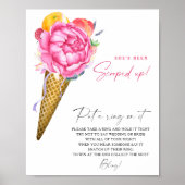 アイスクリームの花 – 春それをゲームにリングを置く ポスター (正面)