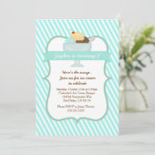 アイスクリームの菓子の誕生日のパーティの招待状 招待状 (スタンド正面)