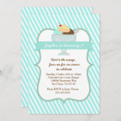 アイスクリームの菓子の誕生日のパーティの招待状 招待状 (正面/裏面)