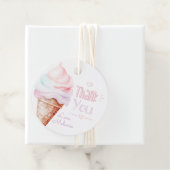 アイスクリームの誕生日パーティーありがとう フェイバータグ (インサイチュ)