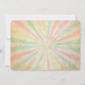 アイスクリームの誕生日パーティーの招待状 招待状 (裏面)