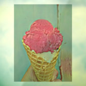 アイスクリームの誕生日プレゼント ウィンドウサイン (シート3)