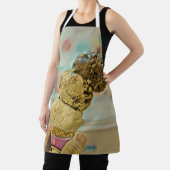 アイスクリームの誕生日プレゼント エプロン (インサイチュ)