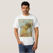 アイスクリームの誕生日プレゼント Tシャツ (正面フル)