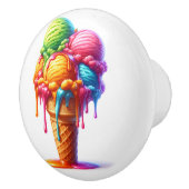 アイスクリームの誘惑 セラミックノブ (右)