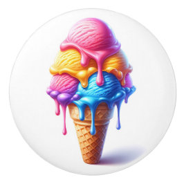 アイスクリームの誘惑 セラミックノブ