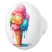 アイスクリームの誘惑 セラミックノブ (右)