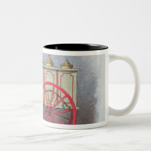 アイスクリームの販売人1895年 ツートーンマグカップ (右)