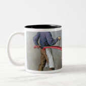 アイスクリームの販売人1895年 ツートーンマグカップ (左)