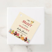 アイスクリームの赤ちゃんシャワーの途中に少し甘い フェイバータグ (インサイチュ)