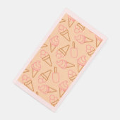 アイスクリームの輪郭がかわいい夏の食べ物 (コーナー)