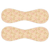 アイスクリームの輪郭がかわいい夏の食べ物 ソフトボール (パネル)