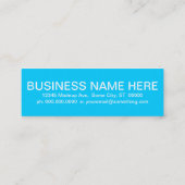 アイスクリームの顧客の感謝(モダンな正方形) ロイヤリティカード (裏面)