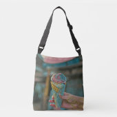 アイスクリームの風味 クロスボディバッグ (正面)