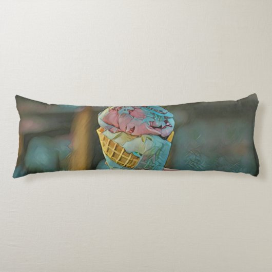 アイスクリームの風味 ボディピロー (正面)