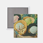 アイスクリームの風味 マグネット (正面/裏面)