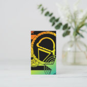 アイスクリームのdripzのパンチカード ロイヤリティカード (スタンド正面)