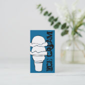 アイスクリームはロイヤリティをカールします ロイヤリティカード (スタンド正面)