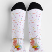 アイスクリームは何でも良くスタイリッシュなる ソックス (上部)