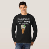 アイスクリームは素晴らし Tシャツ (正面フル)
