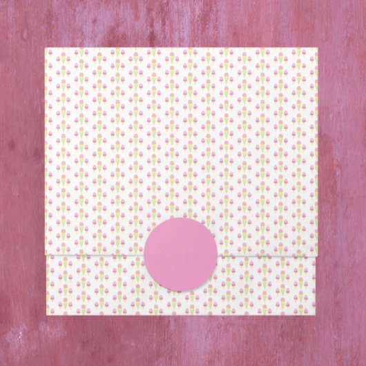 アイスクリームをすくった ブライダルシャワー 薄葉紙