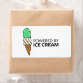 アイスクリームを使ったパワー ラベル (インサイチュ)