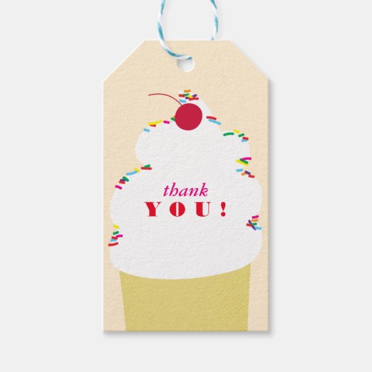 アイスクリームを叫ぶ ギフトタグ (正面)