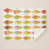 アイスクリームを叫ぶ シェルパブランケット (正面(横))