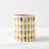 アイスクリームを叫ぶ ツートーンマグカップ (中央)