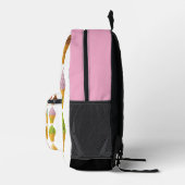 アイスクリームを叫ぶ プリントバックパック (右)