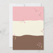 アイスクリームを叫ぶ 招待状 (裏面)