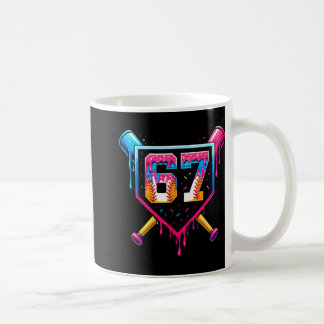 アイスクリームを売る滴るナンバー67シックスセブンメームクリス コーヒーマグカップ
