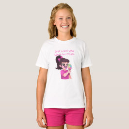 アイスクリームを愛する Tシャツ
