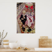 アイスクリームを食べた子ども ポスター (キッチン)