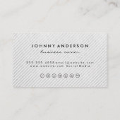 アイスクリームアイコンロイヤリティ ロイヤリティカード (裏面)