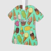 アイスクリームアイコン オーナメント (正面)