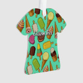 アイスクリームアイコン オーナメント (正面)