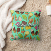 アイスクリームアイコン クッション (ブランケット)