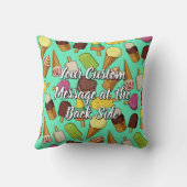 アイスクリームアイコン クッション (裏面)