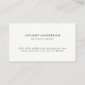 アイスクリームアイコン 名刺 (裏面)