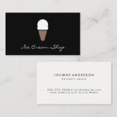 アイスクリームアイコン 名刺 (正面/裏面)