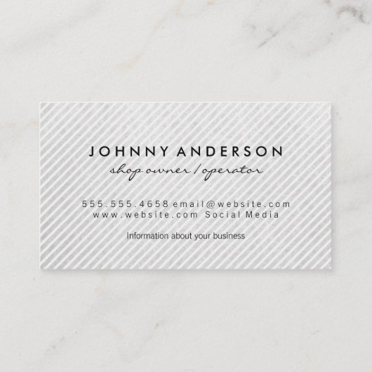 アイスクリームアイコン 名刺 (裏面)